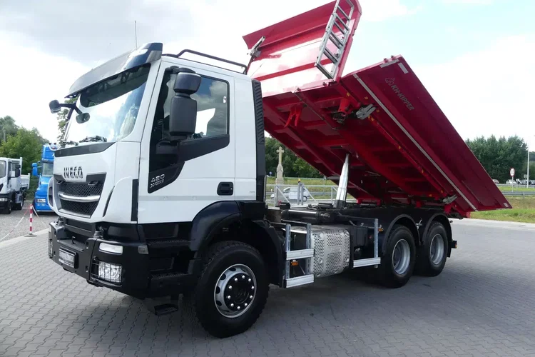 Iveco TRAKKER / X-WAY 420 / 6x4 / KH-KIPPER 3 STR / HYDROBURTA / WYWROTKA / zdjęcie 2