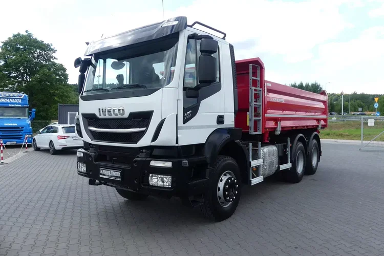 Iveco TRAKKER / X-WAY 420 / 6x4 / KH-KIPPER 3 STR / HYDROBURTA / WYWROTKA / zdjęcie 4