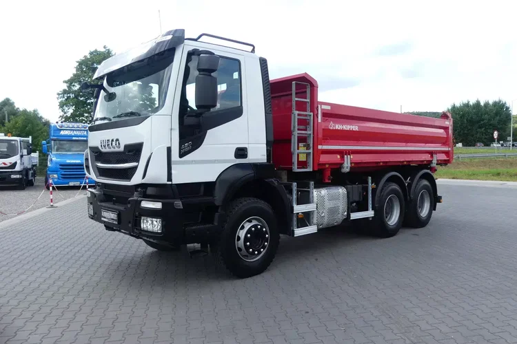 Iveco TRAKKER / X-WAY 420 / 6x4 / KH-KIPPER 3 STR / HYDROBURTA / WYWROTKA / zdjęcie 5