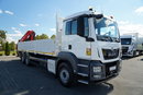 MAN TGS 33.500 / 6x4 / BURTOWY 7.6 M + HDS FASSI F-155 / wysów 10, 5 m / STEROWANIE RADIOWE  / OPONY 100% / NAVI / SPROWADZONY zdjęcie 13