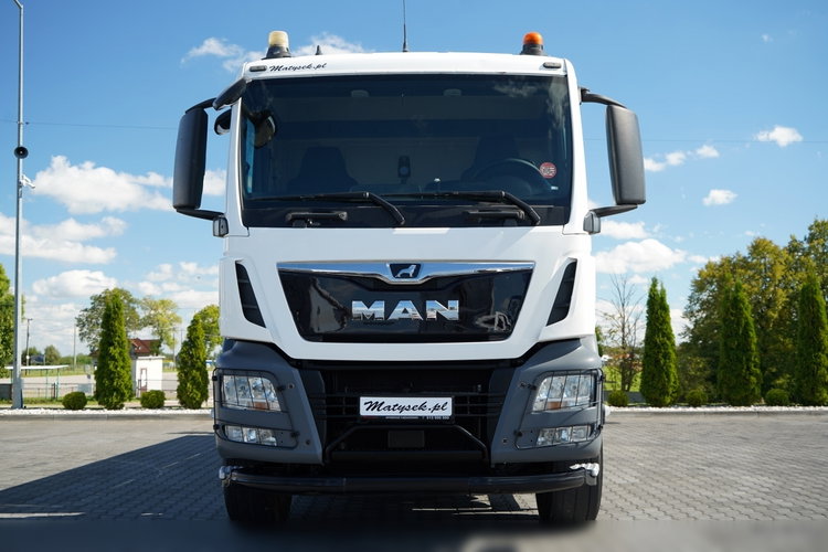 MAN TGS 33.500 / 6x4 / BURTOWY 7.6 M + HDS FASSI F-155 / wysów 10, 5 m / STEROWANIE RADIOWE  / OPONY 100% / NAVI / SPROWADZONY zdjęcie 16
