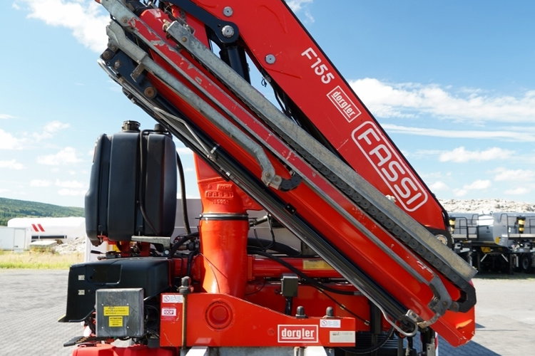 MAN TGS 33.500 / 6x4 / BURTOWY 7.6 M + HDS FASSI F-155 / wysów 10, 5 m / STEROWANIE RADIOWE  / OPONY 100% / NAVI / SPROWADZONY zdjęcie 20