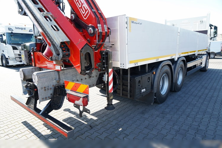 MAN TGS 33.500 / 6x4 / BURTOWY 7.6 M + HDS FASSI F-155 / wysów 10, 5 m / STEROWANIE RADIOWE  / OPONY 100% / NAVI / SPROWADZONY zdjęcie 21