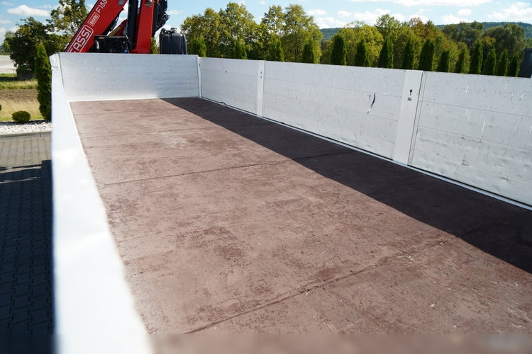 MAN TGS 33.500 / 6x4 / BURTOWY 7.6 M + HDS FASSI F-155 / wysów 10, 5 m / STEROWANIE RADIOWE  / OPONY 100% / NAVI / SPROWADZONY zdjęcie 23