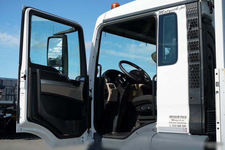 MAN TGS 33.500 / 6x4 / BURTOWY 7.6 M + HDS FASSI F-155 / wysów 10, 5 m / STEROWANIE RADIOWE  / OPONY 100% / NAVI / SPROWADZONY zdjęcie 33