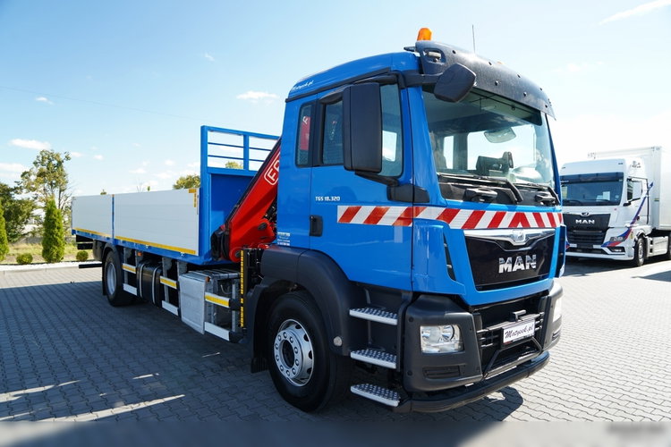MAN TGS 18.320 / 4x2 / BURTOWY - 6.8 M + HDS FASSI F135 / wysów : 8 m / MOCNA PODŁOGA / STEROWANIE RADIOWE / ROTATOR / SPROWADZONY zdjęcie 13