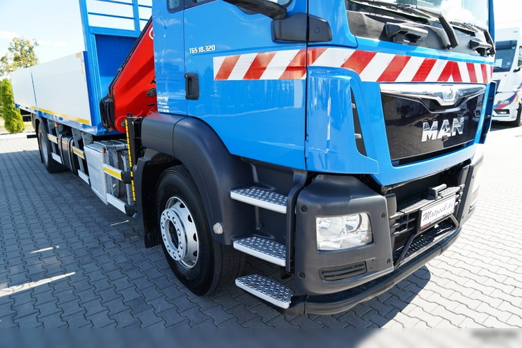 MAN TGS 18.320 / 4x2 / BURTOWY - 6.8 M + HDS FASSI F135 / wysów : 8 m / MOCNA PODŁOGA / STEROWANIE RADIOWE / ROTATOR / SPROWADZONY zdjęcie 15
