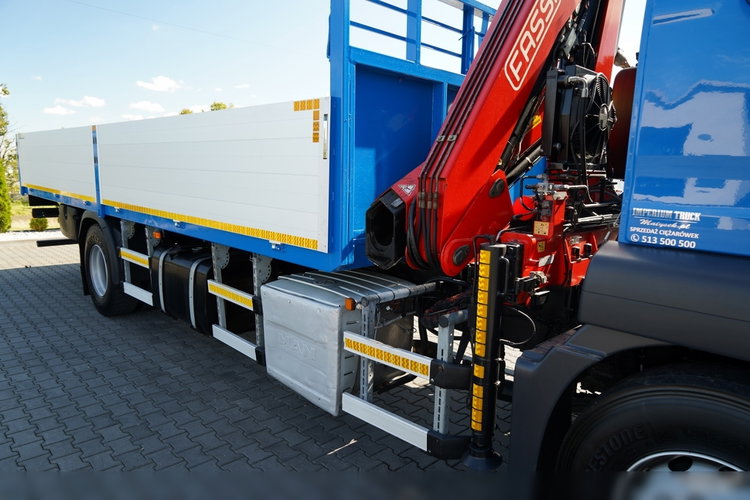 MAN TGS 18.320 / 4x2 / BURTOWY - 6.8 M + HDS FASSI F135 / wysów : 8 m / MOCNA PODŁOGA / STEROWANIE RADIOWE / ROTATOR / SPROWADZONY zdjęcie 22