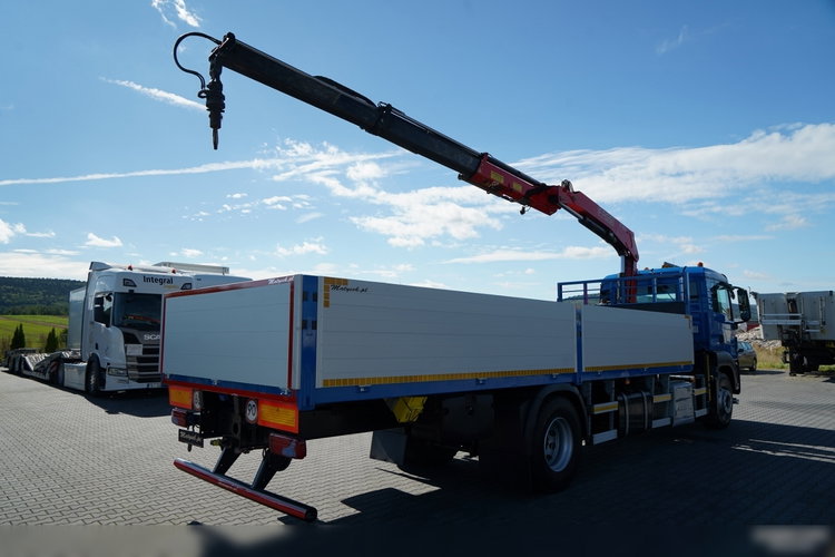 MAN TGS 18.320 / 4x2 / BURTOWY - 6.8 M + HDS FASSI F135 / wysów : 8 m / MOCNA PODŁOGA / STEROWANIE RADIOWE / ROTATOR / SPROWADZONY zdjęcie 5