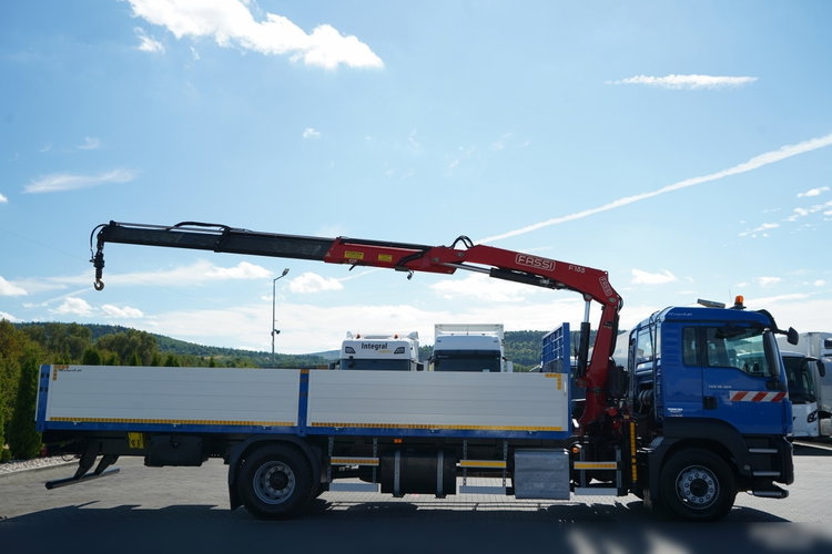 MAN TGS 18.320 / 4x2 / BURTOWY - 6.8 M + HDS FASSI F135 / wysów : 8 m / MOCNA PODŁOGA / STEROWANIE RADIOWE / ROTATOR / SPROWADZONY zdjęcie 6