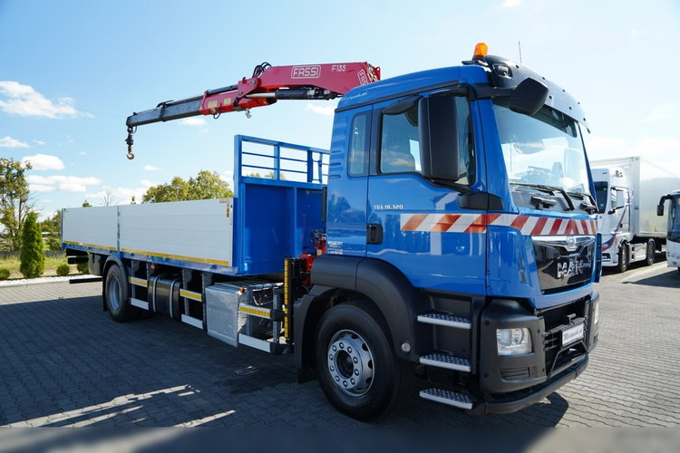 MAN TGS 18.320 / 4x2 / BURTOWY - 6.8 M + HDS FASSI F135 / wysów : 8 m / MOCNA PODŁOGA / STEROWANIE RADIOWE / ROTATOR / SPROWADZONY zdjęcie 7