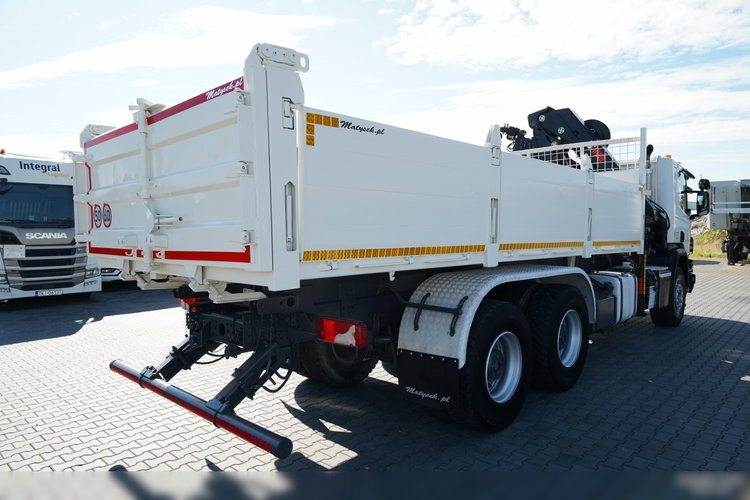 Scania P 410 / 6x4 / WYWROTKA - 6 M + HDS HIAB XS 211 / STEROWANIE RADIOWE / EURO 6 / ROTATOR / CHWYTAK  zdjęcie 13