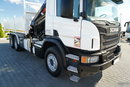 Scania P 410 / 6x4 / WYWROTKA - 6 M + HDS HIAB XS 211 / STEROWANIE RADIOWE / EURO 6 / ROTATOR / CHWYTAK  zdjęcie 15