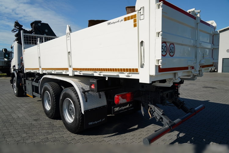 Scania P 410 / 6x4 / WYWROTKA - 6 M + HDS HIAB XS 211 / STEROWANIE RADIOWE / EURO 6 / ROTATOR / CHWYTAK  zdjęcie 19
