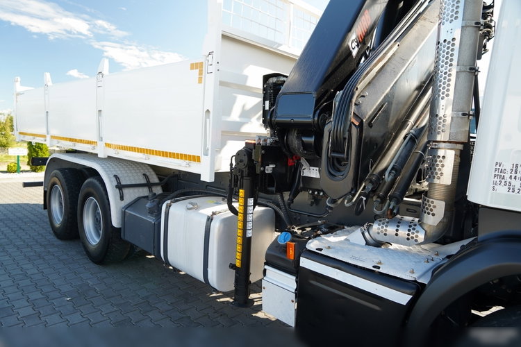 Scania P 410 / 6x4 / WYWROTKA - 6 M + HDS HIAB XS 211 / STEROWANIE RADIOWE / EURO 6 / ROTATOR / CHWYTAK  zdjęcie 22