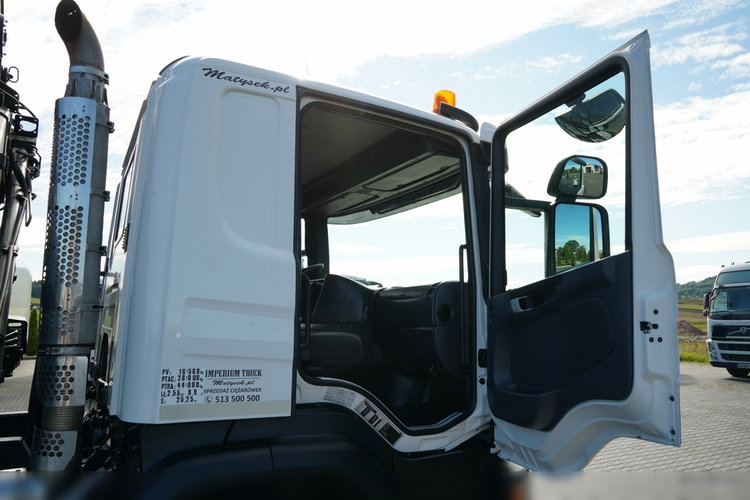 Scania P 410 / 6x4 / WYWROTKA - 6 M + HDS HIAB XS 211 / STEROWANIE RADIOWE / EURO 6 / ROTATOR / CHWYTAK  zdjęcie 47