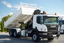 Scania P 410 / 6x4 / WYWROTKA - 6 M + HDS HIAB XS 211 / STEROWANIE RADIOWE / EURO 6 / ROTATOR / CHWYTAK  zdjęcie 4