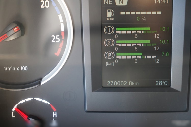 Scania P 410 / 6x4 / WYWROTKA - 6 M + HDS HIAB XS 211 / STEROWANIE RADIOWE / EURO 6 / ROTATOR / CHWYTAK  zdjęcie 49