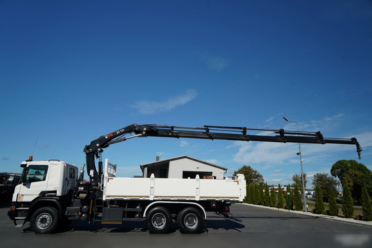 Scania P 410 / 6x4 / WYWROTKA - 6 M + HDS HIAB XS 211 / STEROWANIE RADIOWE / EURO 6 / ROTATOR / CHWYTAK  zdjęcie 6