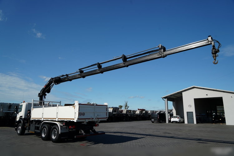 Scania P 410 / 6x4 / WYWROTKA - 6 M + HDS HIAB XS 211 / STEROWANIE RADIOWE / EURO 6 / ROTATOR / CHWYTAK  zdjęcie 7