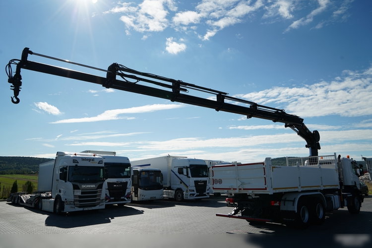 Scania P 410 / 6x4 / WYWROTKA - 6 M + HDS HIAB XS 211 / STEROWANIE RADIOWE / EURO 6 / ROTATOR / CHWYTAK  zdjęcie 8