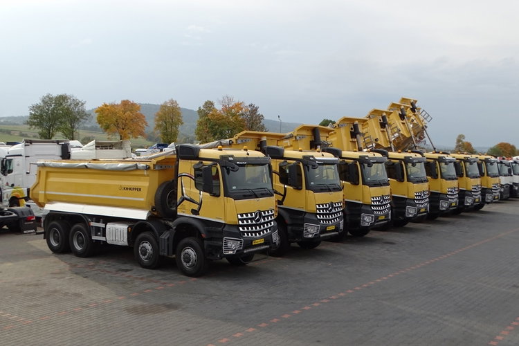 Mercedes -BENZ AROCS 4145 / 8x8 / WYWROTKA TYLNOZSYPOWA / KH KIPPER / EURO 6 zdjęcie 10