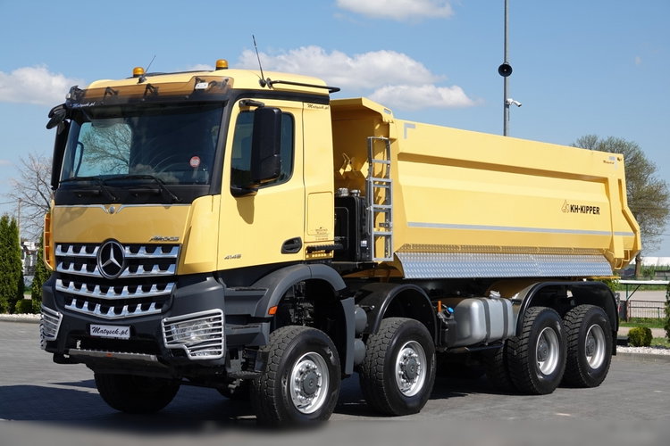 Mercedes -BENZ AROCS 4145 / 8x8 / WYWROTKA TYLNOZSYPOWA / KH KIPPER / EURO 6 zdjęcie 25