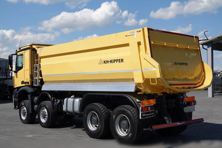 Mercedes -BENZ AROCS 4145 / 8x8 / WYWROTKA TYLNOZSYPOWA / KH KIPPER / EURO 6 zdjęcie 27