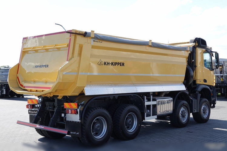 Mercedes -BENZ AROCS 4145 / 8x8 / WYWROTKA TYLNOZSYPOWA / KH KIPPER / EURO 6 zdjęcie 28