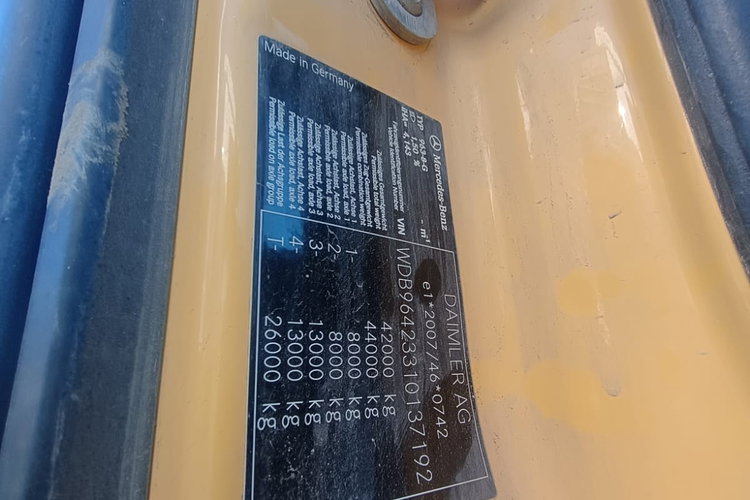 Mercedes -BENZ AROCS 4145 / 8x8 / WYWROTKA TYLNOZSYPOWA / KH KIPPER / EURO 6 zdjęcie 39