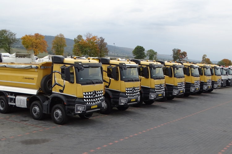 Mercedes -BENZ AROCS 4145 / 8x8 / WYWROTKA TYLNOZSYPOWA / KH KIPPER / EURO 6 zdjęcie 5