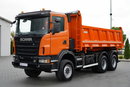 Scania G 440 / 6x6 / WYWROTKA TRZY-STRONNA / 2X HYDROBURTA / BOARDMATIC / OPONY 100% / MANUAL zdjęcie 15