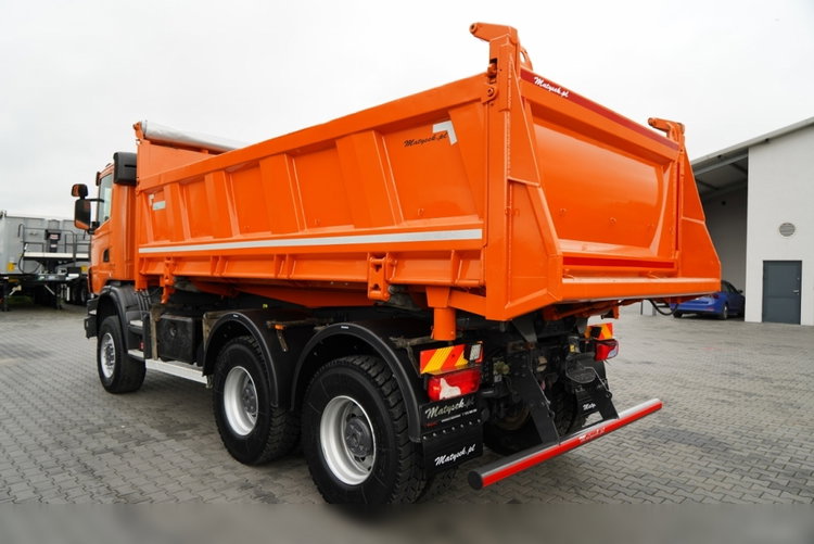 Scania G 440 / 6x6 / WYWROTKA TRZY-STRONNA / 2X HYDROBURTA / BOARDMATIC / OPONY 100% / MANUAL zdjęcie 16