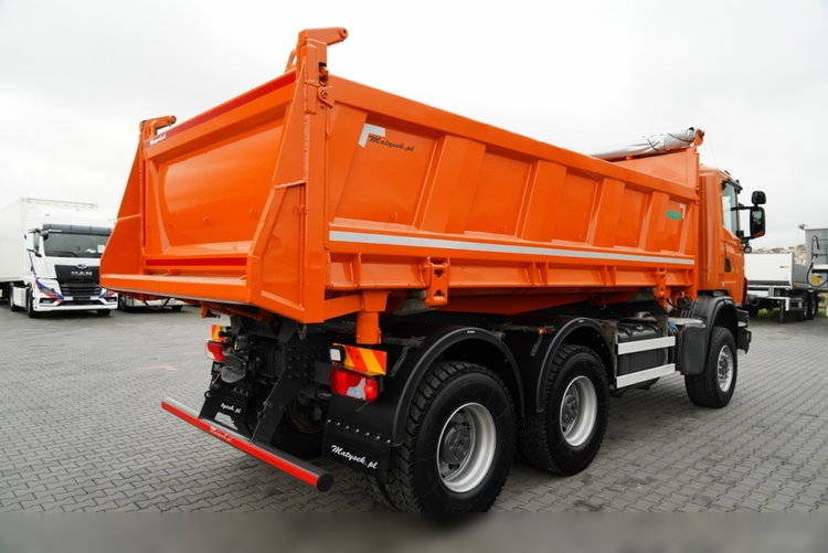 Scania G 440 / 6x6 / WYWROTKA TRZY-STRONNA / 2X HYDROBURTA / BOARDMATIC / OPONY 100% / MANUAL zdjęcie 17