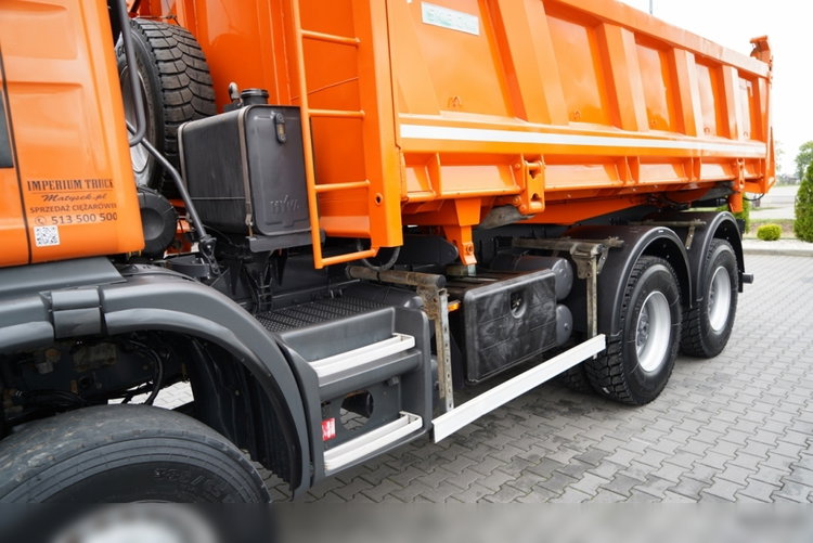 Scania G 440 / 6x6 / WYWROTKA TRZY-STRONNA / 2X HYDROBURTA / BOARDMATIC / OPONY 100% / MANUAL zdjęcie 22