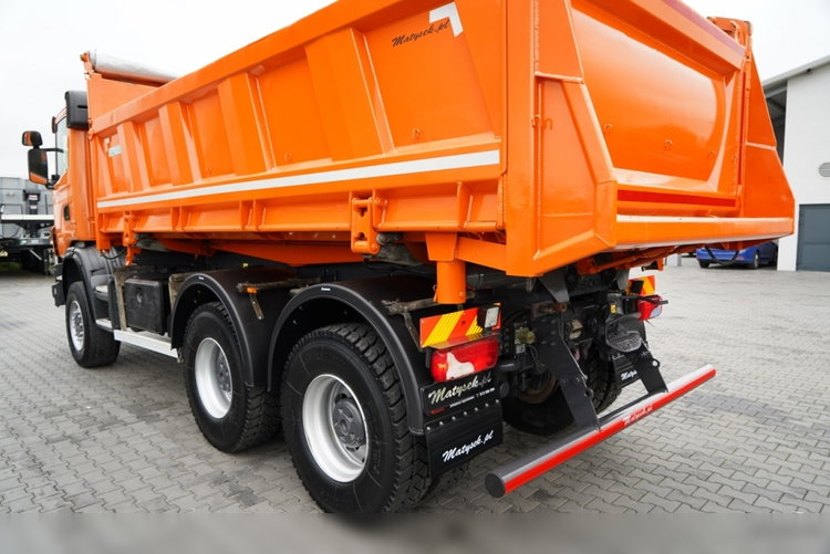 Scania G 440 / 6x6 / WYWROTKA TRZY-STRONNA / 2X HYDROBURTA / BOARDMATIC / OPONY 100% / MANUAL zdjęcie 23