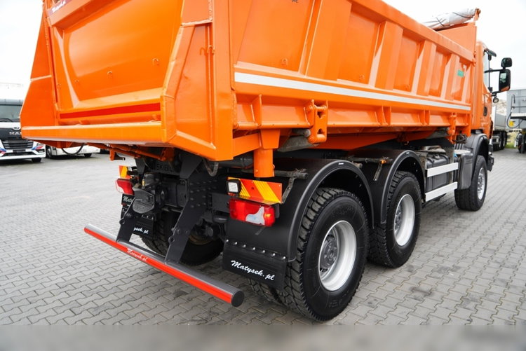 Scania G 440 / 6x6 / WYWROTKA TRZY-STRONNA / 2X HYDROBURTA / BOARDMATIC / OPONY 100% / MANUAL zdjęcie 25