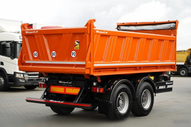 MEILLER /  WYWROTKA 3 STRONNA / PRZYCZEPA TANDEM / OŚ PODNOSZONA / SAF  zdjęcie 9