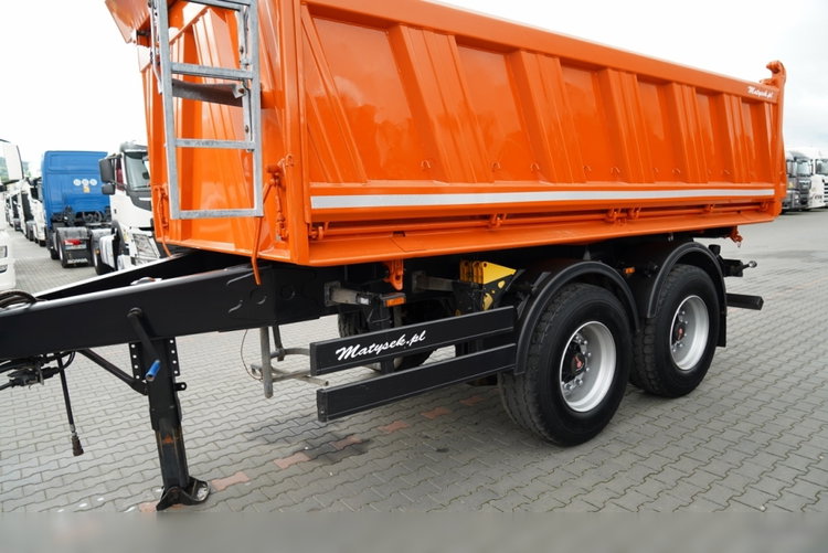 MEILLER /  WYWROTKA 3 STRONNA / PRZYCZEPA TANDEM / OŚ PODNOSZONA / SAF  zdjęcie 10