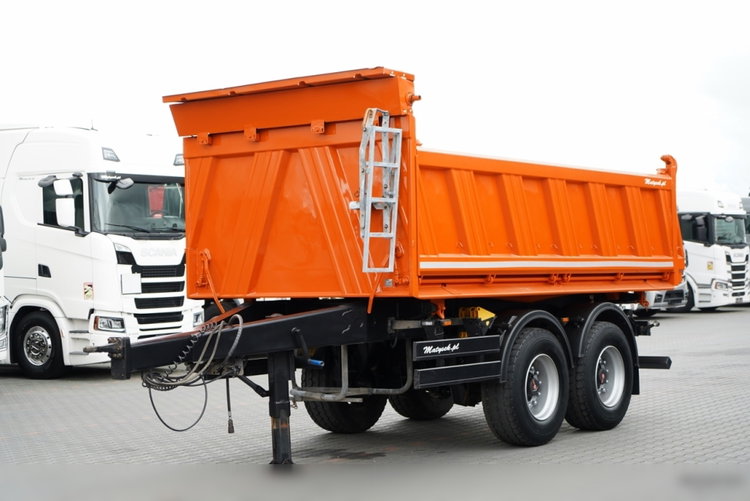 MEILLER /  WYWROTKA 3 STRONNA / PRZYCZEPA TANDEM / OŚ PODNOSZONA / SAF  zdjęcie 4