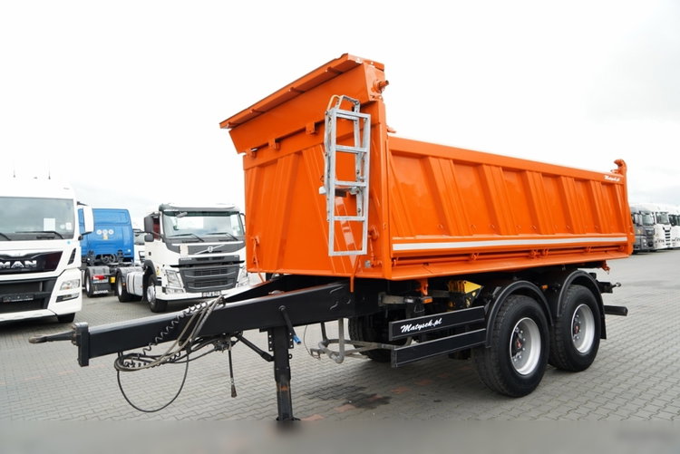 MEILLER /  WYWROTKA 3 STRONNA / PRZYCZEPA TANDEM / OŚ PODNOSZONA / SAF  zdjęcie 5