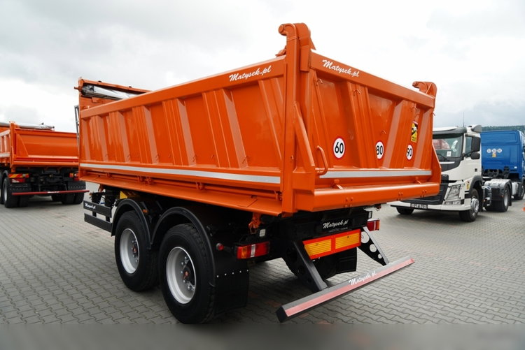 MEILLER /  WYWROTKA 3 STRONNA / PRZYCZEPA TANDEM / OŚ PODNOSZONA / SAF  zdjęcie 6