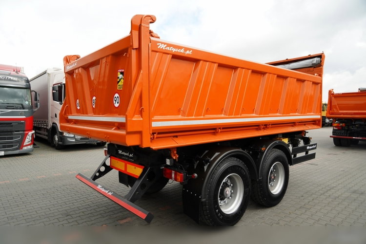 MEILLER /  WYWROTKA 3 STRONNA / PRZYCZEPA TANDEM / OŚ PODNOSZONA / SAF  zdjęcie 8