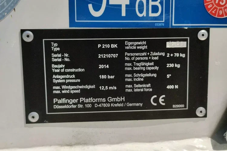 Iveco Volkswagen Crafter 4x4 Zwyżka 21m Palfinger P210BK JIP-Ogon udt zdjęcie 31