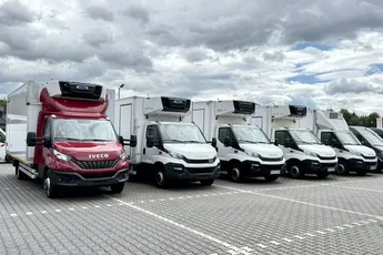 Iveco Daily 70C18 Mroźnia Ściana Grodziowa Podwójny Parownik
