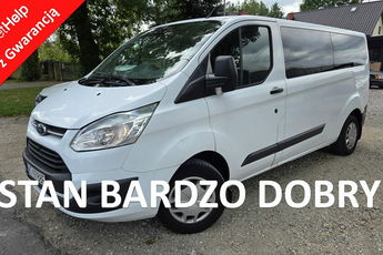 Ford Transit Custom 2.2 TDCI 125KM 9 osób Manual Kamera Czujnik Przód Tył Nawiewy
