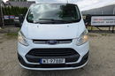 Ford Transit Custom 2.2 TDCI 125KM 9 osób Manual Kamera Czujnik Przód Tył Nawiewy zdjęcie 3