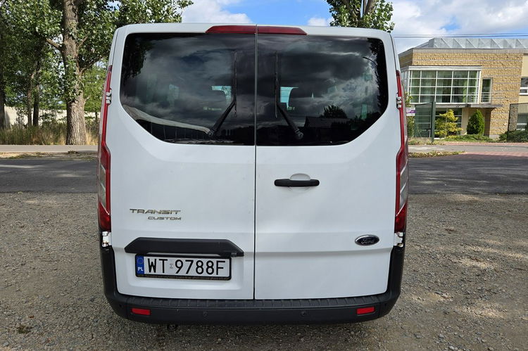 Ford Transit Custom 2.2 TDCI 125KM 9 osób Manual Kamera Czujnik Przód Tył Nawiewy zdjęcie 5