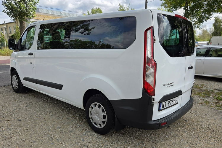 Ford Transit Custom 2.2 TDCI 125KM 9 osób Manual Kamera Czujnik Przód Tył Nawiewy zdjęcie 7
