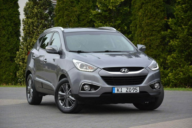 Hyundai ix35 Lift Premium Ledy Duża Navi Kamera Skóry Parktronic Alu17" ASO zdjęcie 8